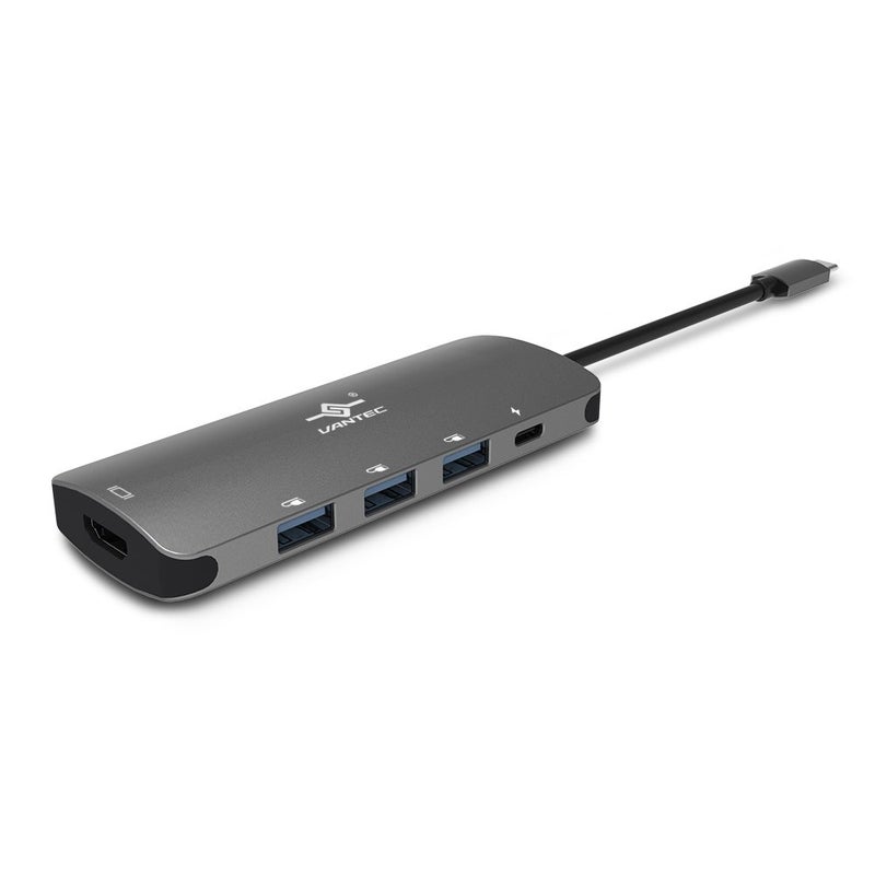 Vantec Link USB-C 3-Port Hub with Power Delivery and HDMI 4K (CB-CU301HSPD) - Image 2